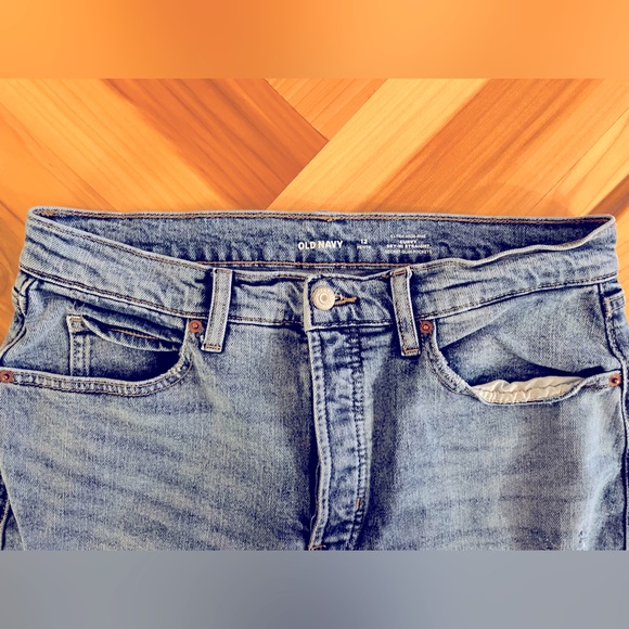 Old Navy Extra High Rise Curvy Straight - Picture 2 of 2